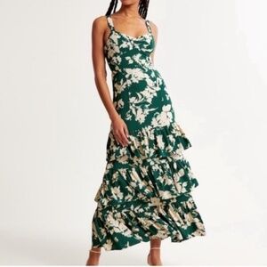 Abercrombie Ruffled Tiered Dress
